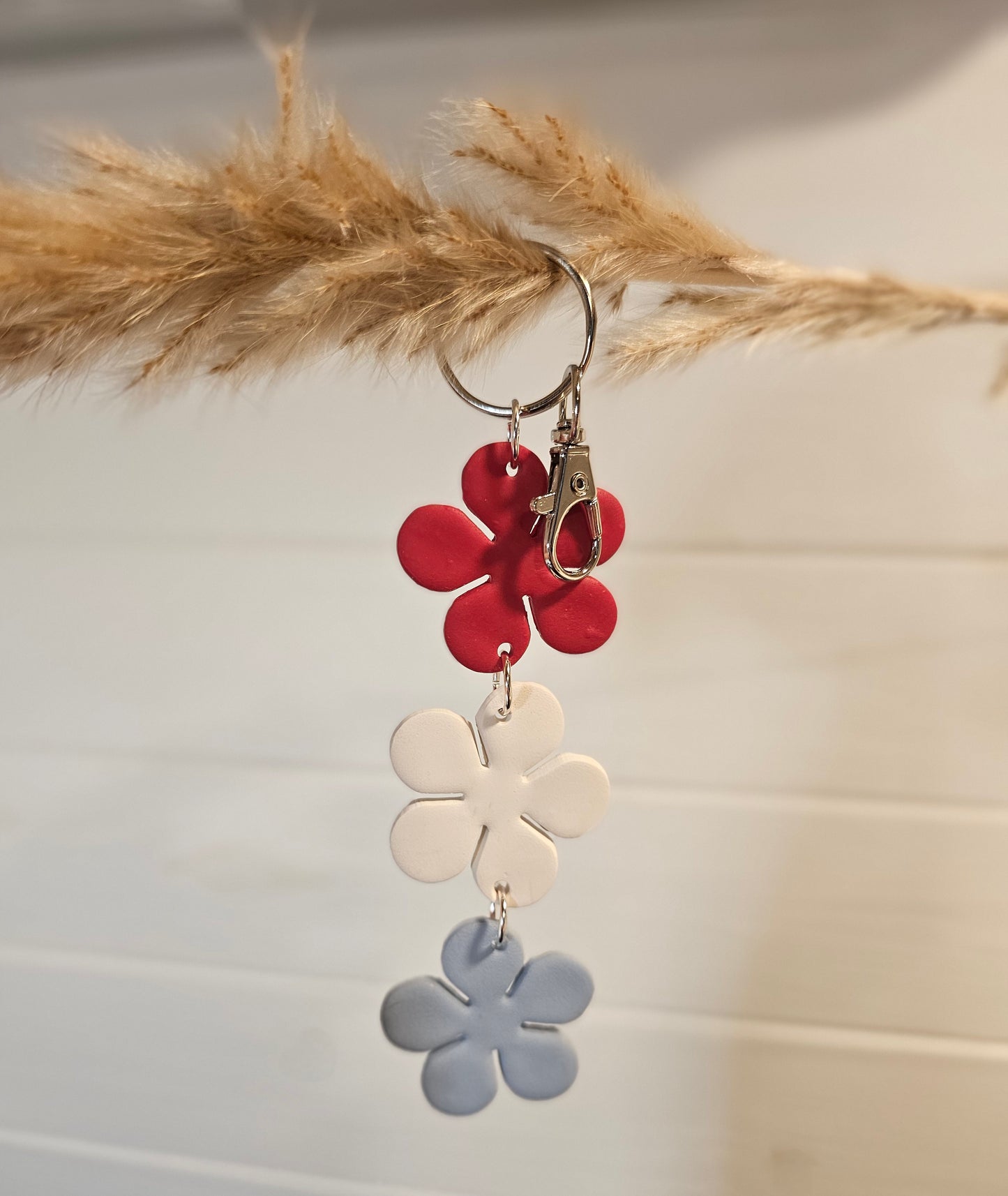 Flower USA Bag Charm