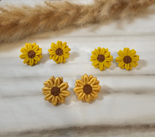 Sunflower Studs